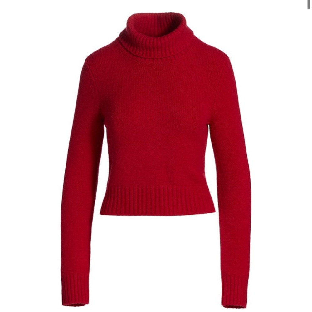 Re/Done 60s Wool-Blend Slim Turtleneck